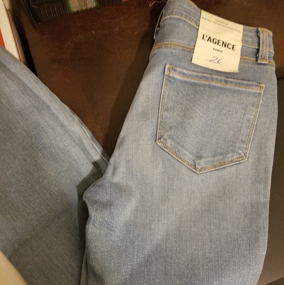 L'agence Margot high rise skinny new with tags